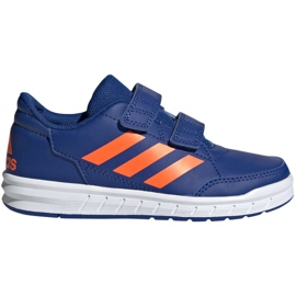 Sko adidas Altasport Cf K navy orange Jr G27086 blå