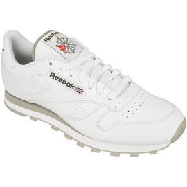 Reebok Classic Leather M 2214 sko hvid grå