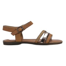 Bello Star Brune damesandaler