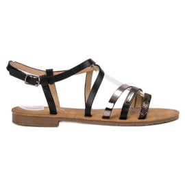 Erynn Casual sorte sandaler