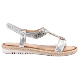 Emaks Espadrilles Slip On Sandaler grå
