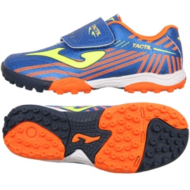 Joma Tactil 904 Tf Jr TACW.904.TF fodboldstøvler flerfarvet blå