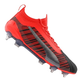 Puma One 5.1 Mx Sg M 105615-01 fodboldstøvler flerfarvet rød