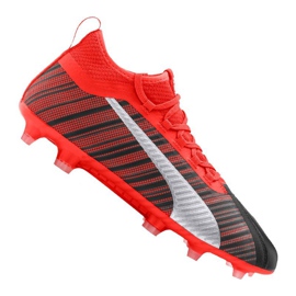 Puma One 5.2 Fg / Ag M 105618-01 fodboldsko flerfarvet appelsiner og røde