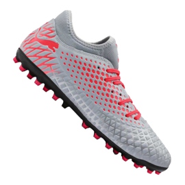Fodboldstøvler Puma Future 4.4 Mg M 105689-01 flerfarvet grå