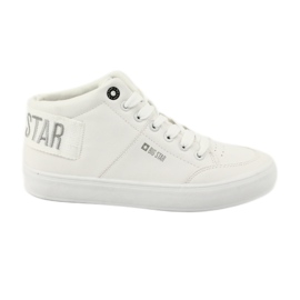 Høje sneakers Big Star EE274352 hvid grå