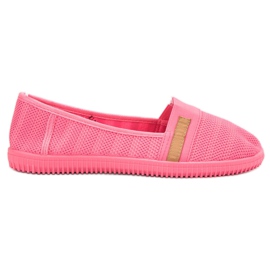 SHELOVET Neon Slipons lyserød