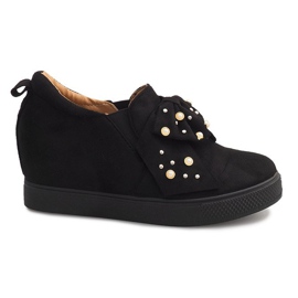 Sorte kile sneakers 6186