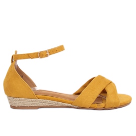 Gule espadrillessandaler 9R121 Gul