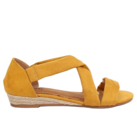 Gule espadrillessandaler 9R72 Gul
