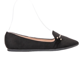 SHELOVET Ballerina i Spitz sort