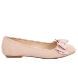 Cbeż ballerinaer til kvinder 3173 Beige