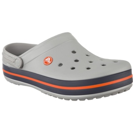 Crocs Krokbånd lysegrå marineblå