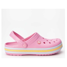 Crocs Crocband Sport Cord Clog 669 Pink Lemonade flerfarvet
