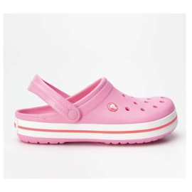 Crocs Crocband 62P Pink Lemonade White flerfarvet