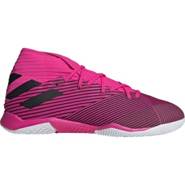 Fodboldsko adidas Nemeziz 19.3 I M F34411 pink grå sort