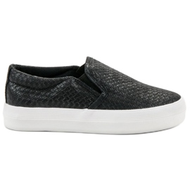 SHELOVET Sort Slip On Sneakers