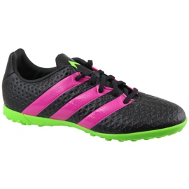 Adidas Ace 16.4 Tf Jr AF5081 sko sort sort