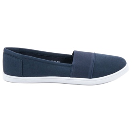 SHELOVET Slip-on sneakers marine blå