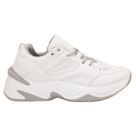 SHELOVET Hvide sneakers