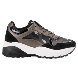SHELOVET Moro sneakers sort