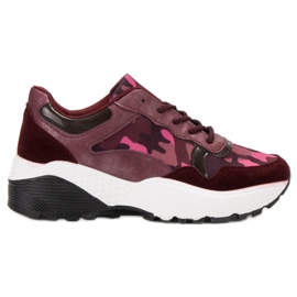 SHELOVET Moro sneakers rød