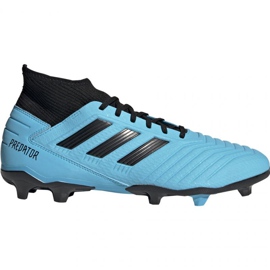Fodboldstøvler adidas Predator 19.3 Fg M F35593 blå