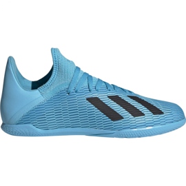 Fodboldstøvler adidas X 19.3 I Jr F35354 blå