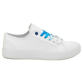 SHELOVET Hvide sneakers