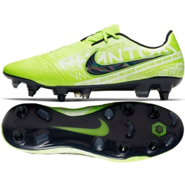 Nike Phantom Venom Elite Sg Pro Ac M AO0575-717 fodboldsko flerfarvet grøn