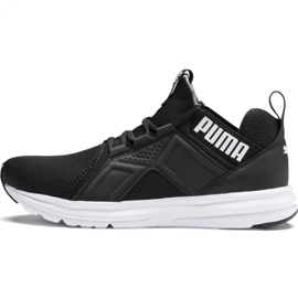 Sko Puma Enzo Sport M 192593 01 sort - hvid