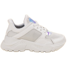 GUAPISSIMA Moderigtige sneakers hvid
