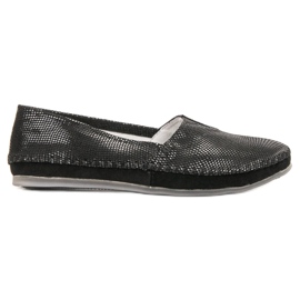 Filippo Sort læder Slip sneakers