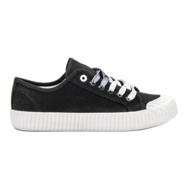 SHELOVET Sorte sneakers