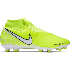 Nike Phantom Vsn Academy Df FG / MG M AO3258-717 fodboldsko lyserød gul