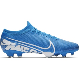 Nike Mercurial Vapor 13 Pro Fg M AT7901 414 fodboldsko blå