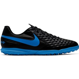 Fodboldsko Tiempo Nike Legend 8 Club Tf M AT6109 004 sort
