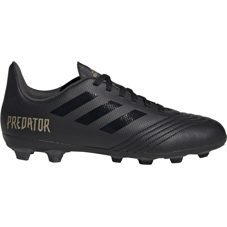 Adidas Predator 19.4 FxG Jr EF8989 fodboldstøvler sort