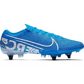 Nike Mercurial Vapor 13 Elite SG-Pro Ac M AT7899 414 fodboldsko blå