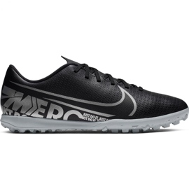 Nike Mercurial Vapor 13 Club Tf M AT7999 001 fodboldsko sort flerfarvet