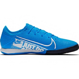 Nike Mercurial Vapor 13 Pro Ic M AT8001 414 fodboldsko blå