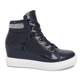 Wedge Sneakers A-35 Marineblå marine blå