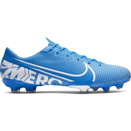 Nike Mercurial Vapor 13 Academy FG / MG M AT5269-414 fodboldsko blå blå