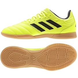 Adidas Copa 19.3 In Sala Jr EF0561 sko gul