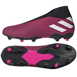 Adidas Nemeziz 19.3 Ll Fg M EF0372 fodboldstøvler lyserød flerfarvet