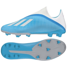 Adidas X 19.3 Ll Fg M EF0598 fodboldstøvler blå blå