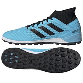 Adidas Predator 19.3 Tf M F35626 fodboldstøvler blå blå