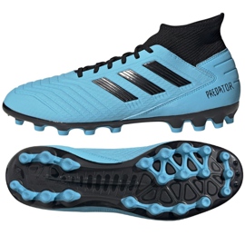Adidas Predator 19.3 Ag M F99990 fodboldstøvler blå blå