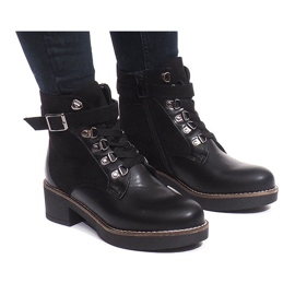 Varme støvler Workers K-4 Black sort