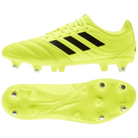 Adidas Copa 19.3 Sg M F35449 fodboldstøvler gul gul